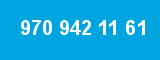 970 942 11 61 970 942 11 61